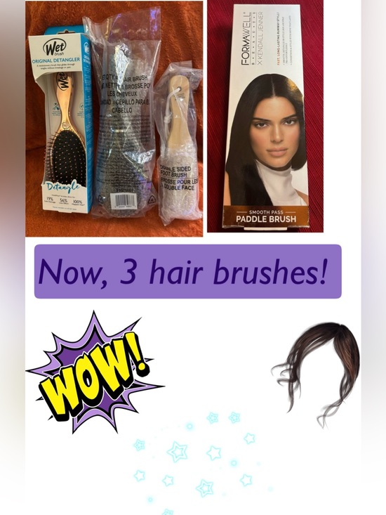 Wet Brush, Avon, FormaWell Beauty Other - 3 hairbrushes & 1 foot brush with pumice stone. All NEW in original packaging.